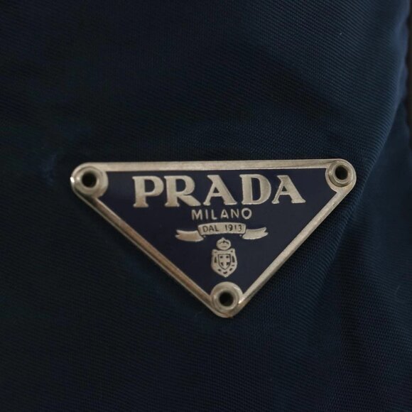 PRADA Shoulder Bag Nylon Navy Auth hk1116 - Picture 13 of 16